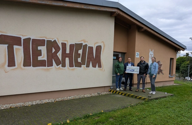 Spendenaktion für das Tierheim Dessau