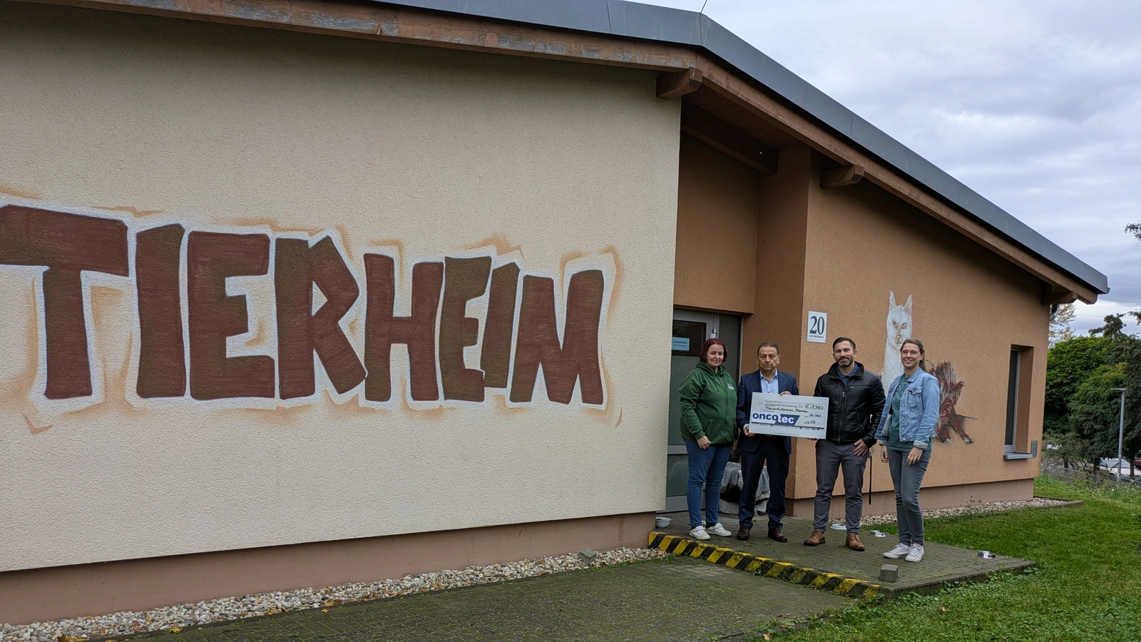 Spendenaktion für das Tierheim Dessau